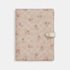 Notizbuch aus Signature Canvas mit Blumenmuster