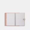 Notizbuch aus Signature Canvas mit Blumenmuster