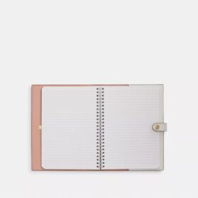 Notizbuch aus Signature Canvas mit Blumenmuster