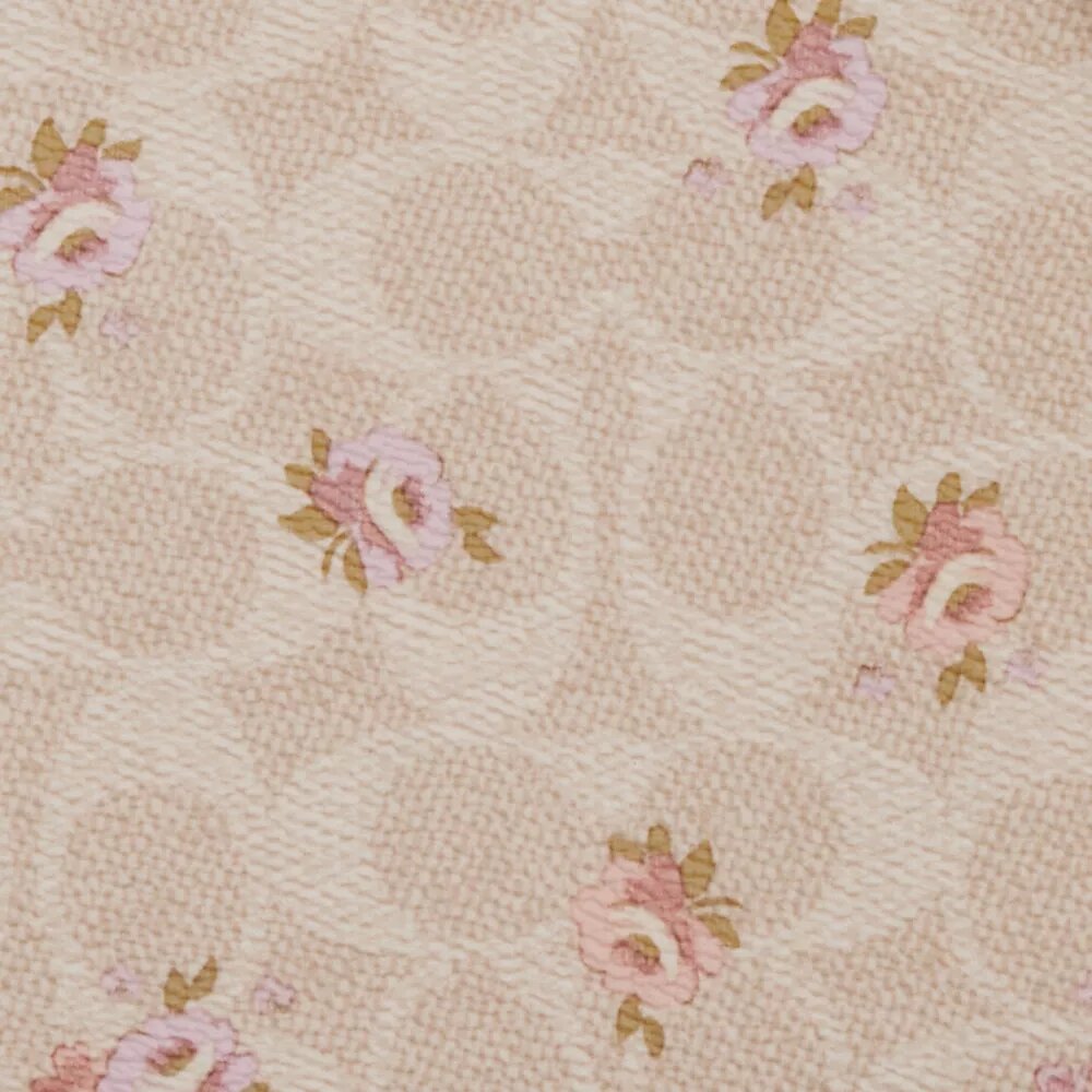 Notizbuch aus Signature Canvas mit Blumenmuster