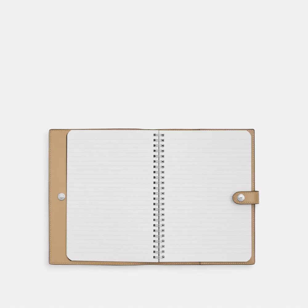Notizbuch mit Zitronen-Print