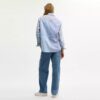 Oxford-Hemd aus wiederverwerteter Baumwolle im Patchwork-Stil