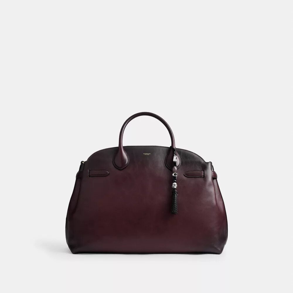 Perlenbesetzter Quasten-Taschenanhänger