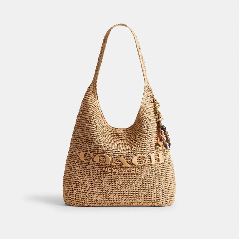 Perlenbesetzter Taschenanhänger