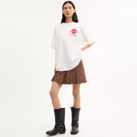 Pizza Relaxed T-Shirt aus Bio-Baumwolle