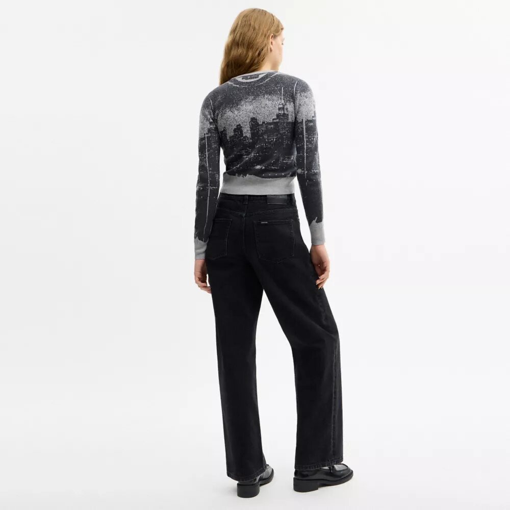 Postcard-Strickjacke
