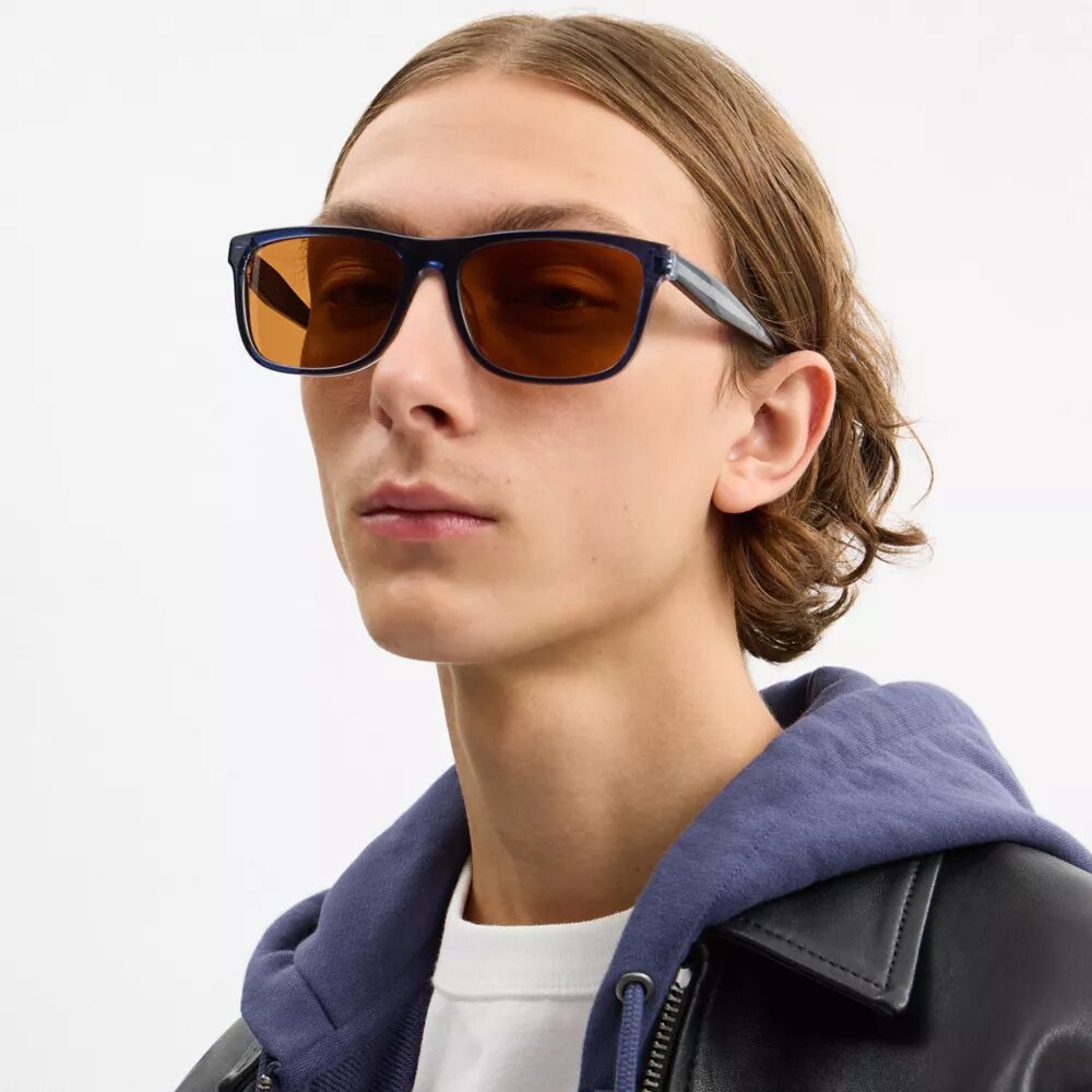 Quadratische Sonnenbrille