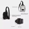 Racer Sling Pack aus Signature Canvas