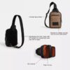 Racer Sling Pack aus Signature Canvas