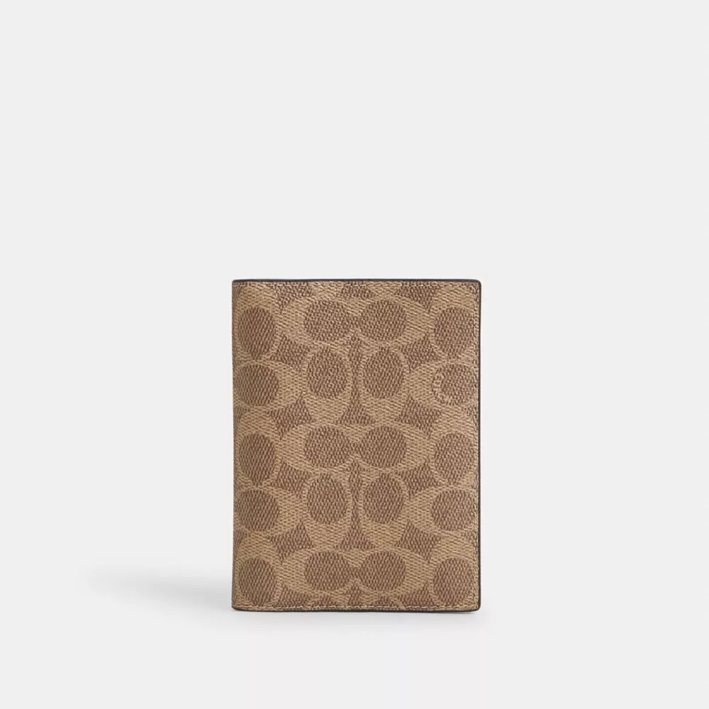 Reisepasshülle aus Signature Canvas