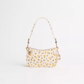 Restaurierte Swinger-Tasche 20 mit Blumenmuster