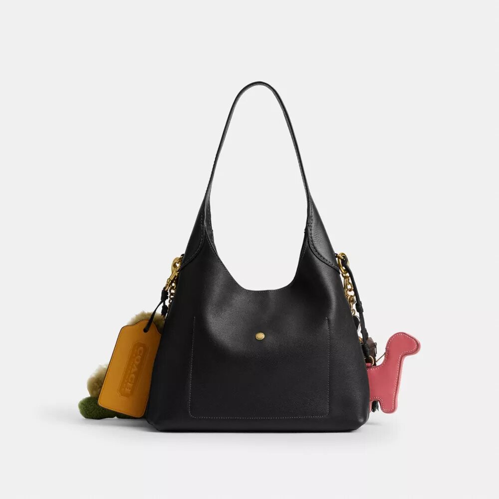 Rexy 10. Geburtstag Brooklyn-Schultertasche 28 mit Anhängern