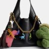 Rexy 10. Geburtstag Brooklyn-Schultertasche 28 mit Anhängern