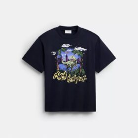 Rexy 10. Geburtstag – „Jungle Relaxed“-T-Shirt aus Bio-Baumwolle