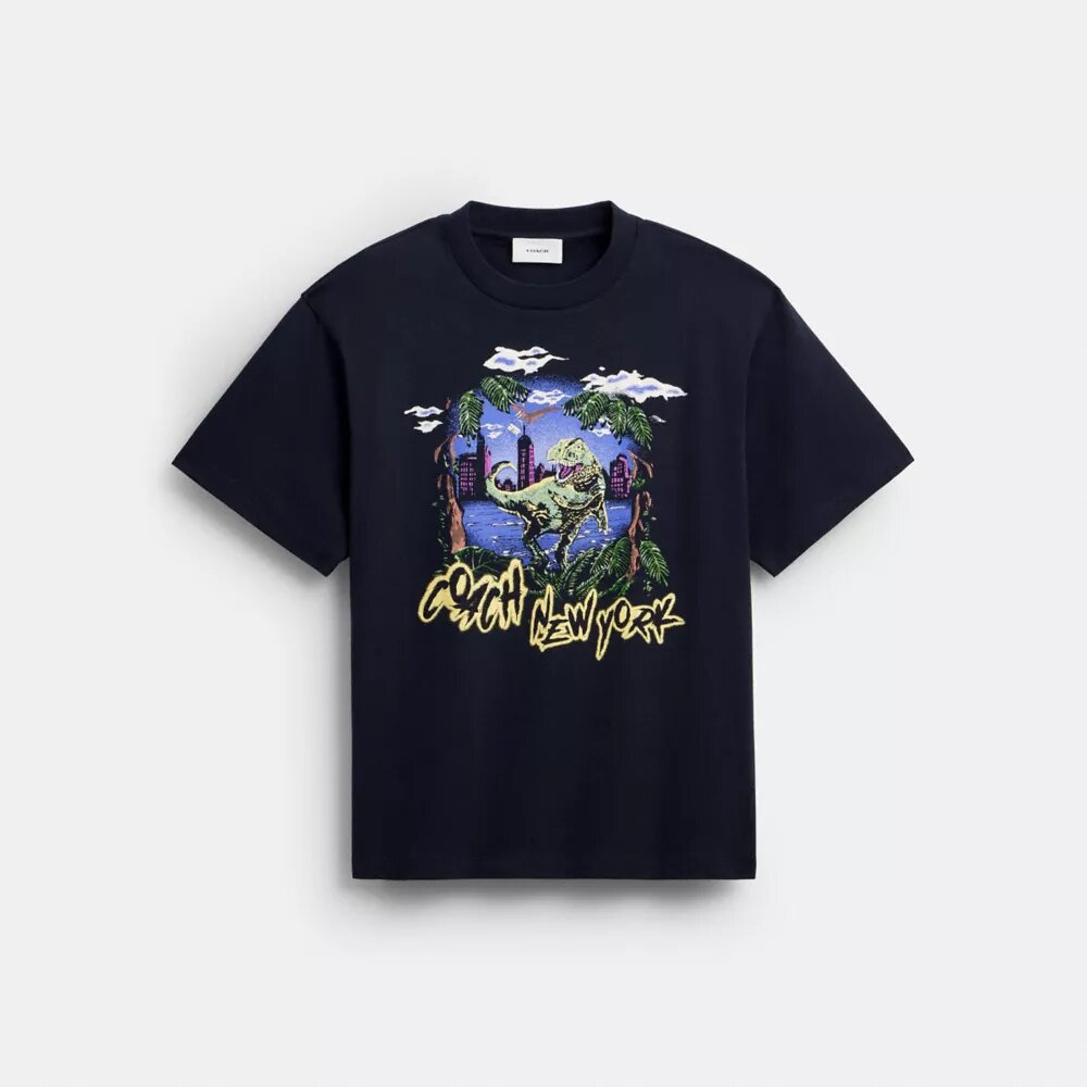 Rexy 10. Geburtstag – „Jungle Relaxed“-T-Shirt aus Bio-Baumwolle