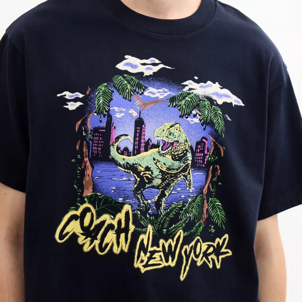 Rexy 10. Geburtstag – „Jungle Relaxed“-T-Shirt aus Bio-Baumwolle