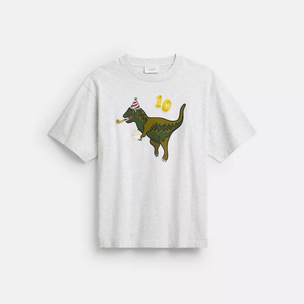 Rexy 10. Geburtstag – Lässiges T-Shirt aus Bio-Baumwolle