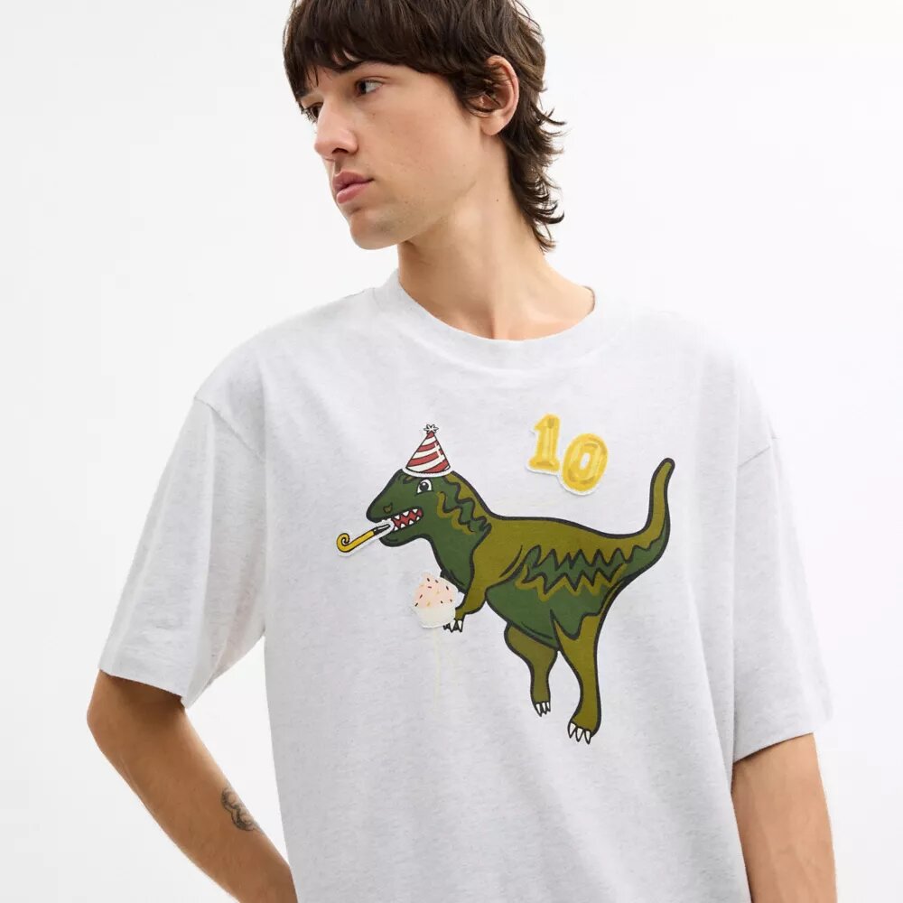 Rexy 10. Geburtstag – Lässiges T-Shirt aus Bio-Baumwolle