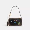 Rexy 10. Geburtstag – „Plaza“-Tasche 18 in „Loved Leather“ mit Aufkleber-Print