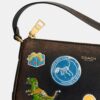Rexy 10. Geburtstag – „Plaza“-Tasche 18 in „Loved Leather“ mit Aufkleber-Print