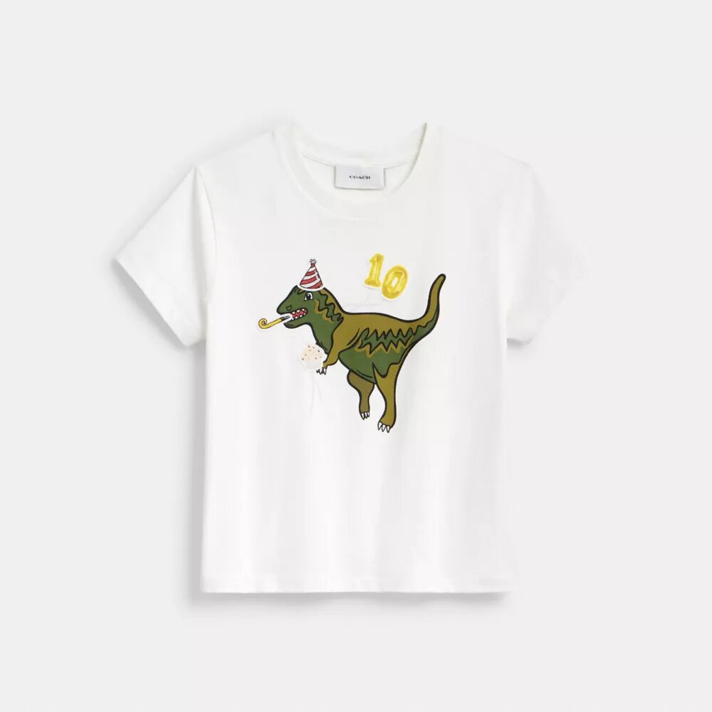 Rexy 10. Geburtstag – T-Shirt im 90er-Jahre-Schnitt aus Bio-Baumwolle