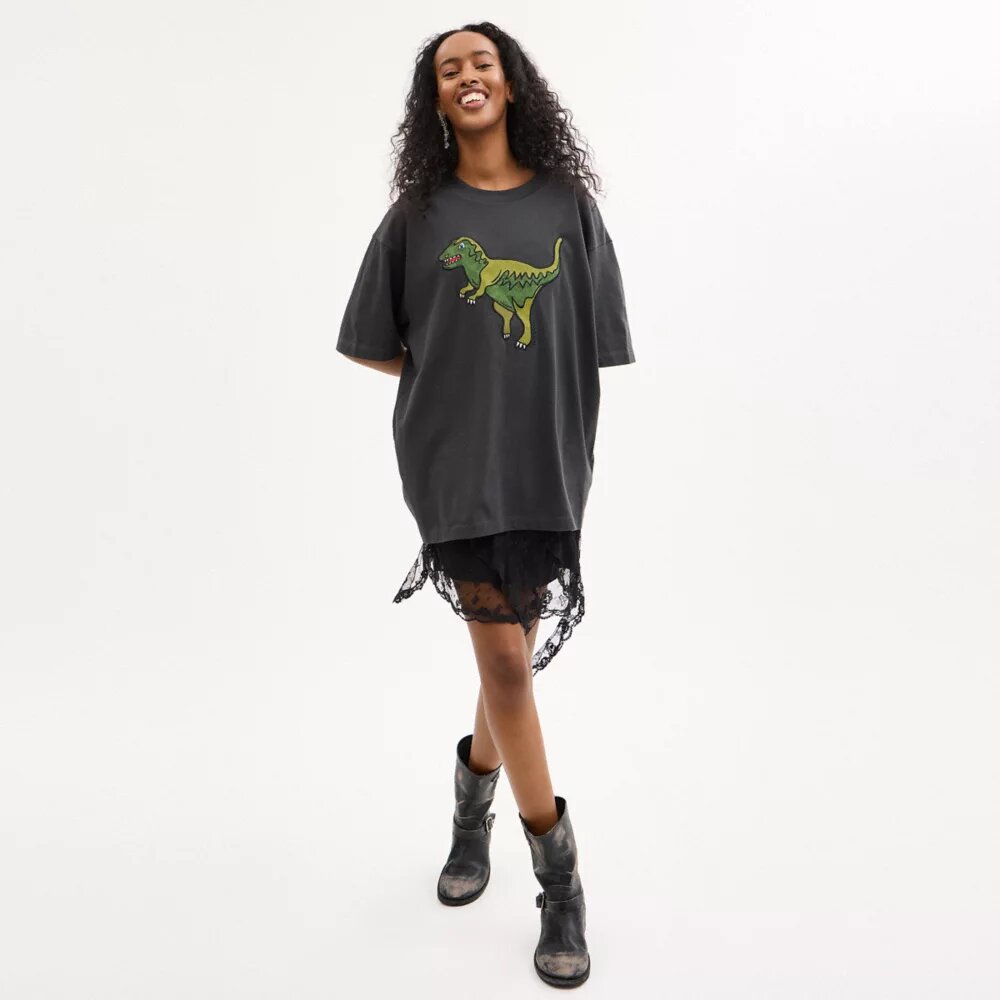 Rexy lockeres T-Shirt aus Bio-Baumwolle