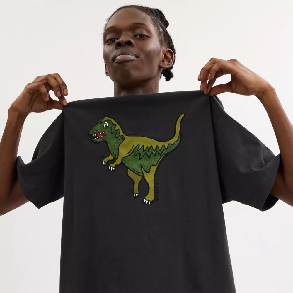 Rexy lockeres T-Shirt aus Bio-Baumwolle