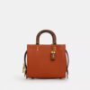 Rogue 20 aus regenerativem Leder mit Schlangenhaut-Details