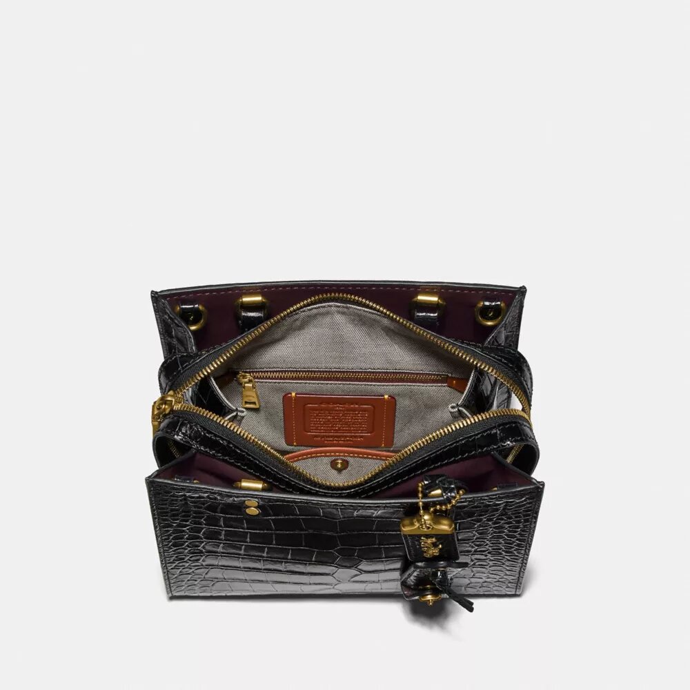 Rogue-Taschen 25 aus Alligatorleder