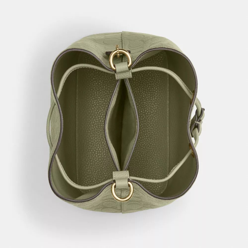 Rowan-Beuteltasche aus charakteristischem Leder