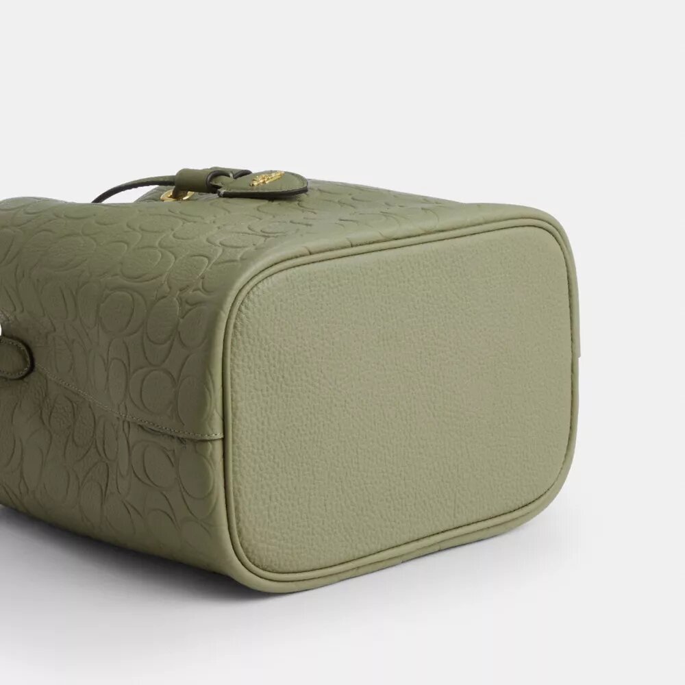 Rowan-Beuteltasche aus charakteristischem Leder