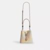 Rowan-Beuteltasche aus „Rainbow Signature Canvas“