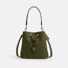 Rowan-Beuteltasche aus Signature Canvas