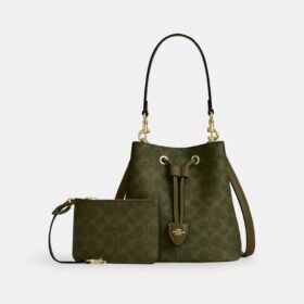Rowan-Beuteltasche aus Signature Canvas