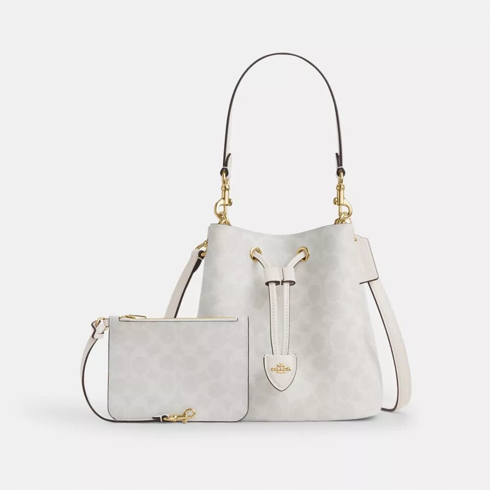 Rowan-Beuteltasche aus Signature Canvas