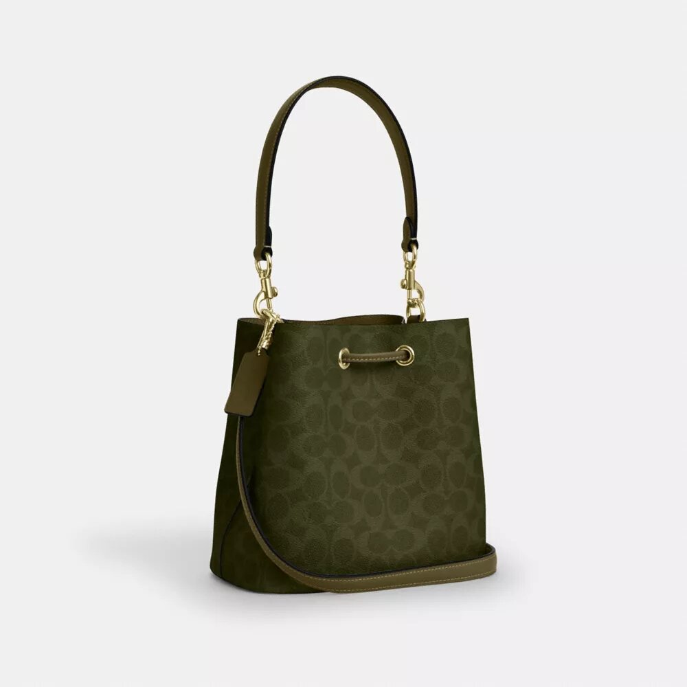 Rowan-Beuteltasche aus Signature Canvas