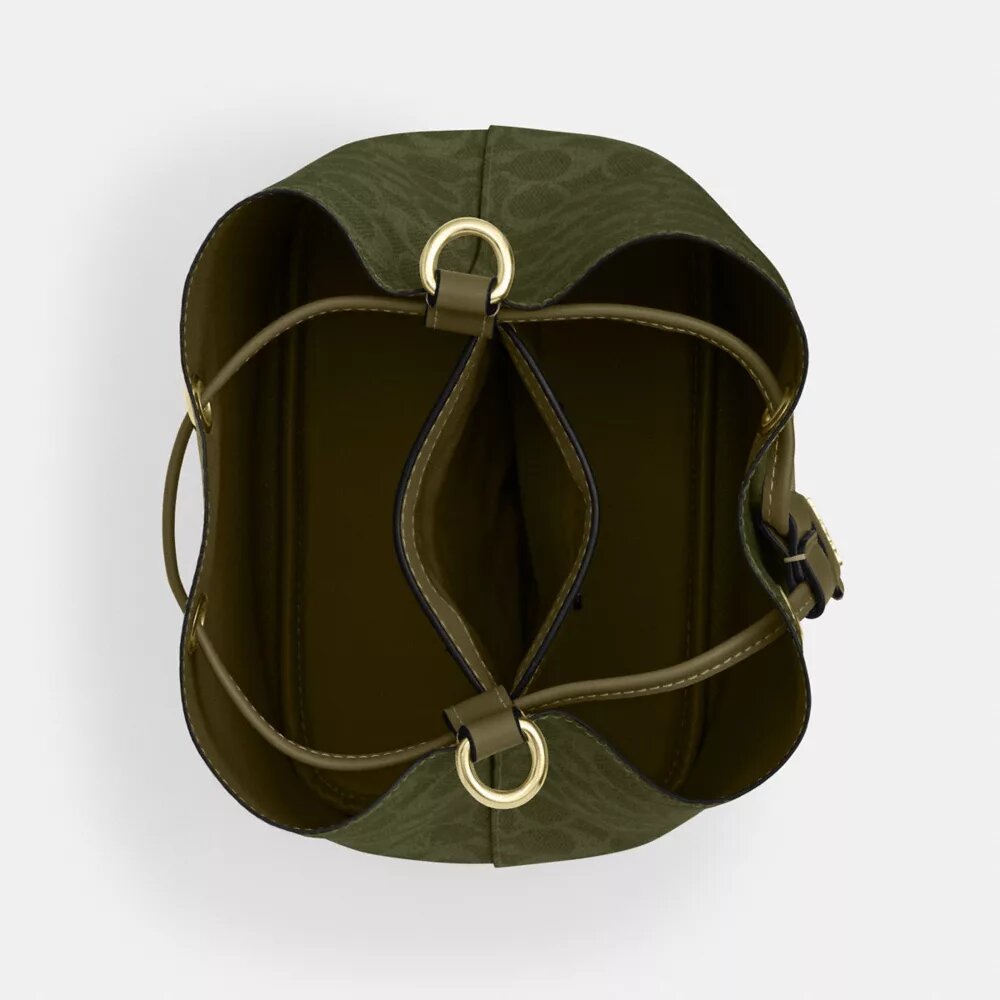 Rowan-Beuteltasche aus Signature Canvas
