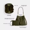 Rowan-Beuteltasche aus Signature Canvas