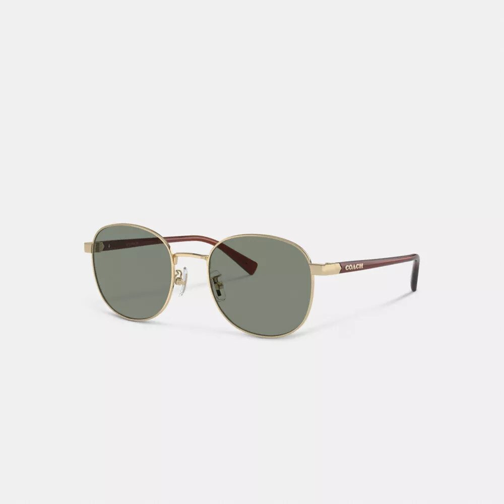 Runde Sonnenbrille aus Metall