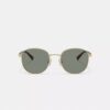Runde Sonnenbrille aus Metall