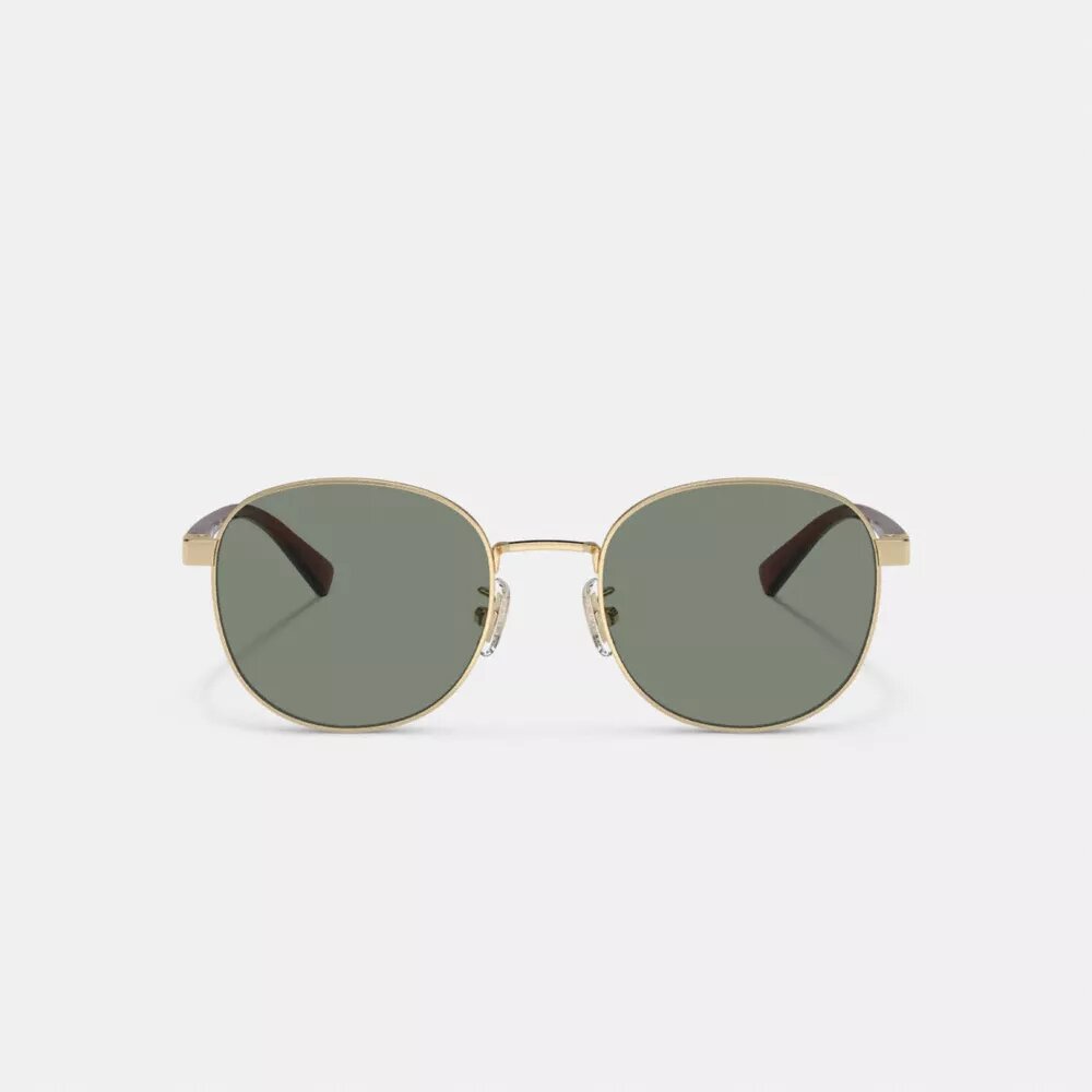 Runde Sonnenbrille aus Metall