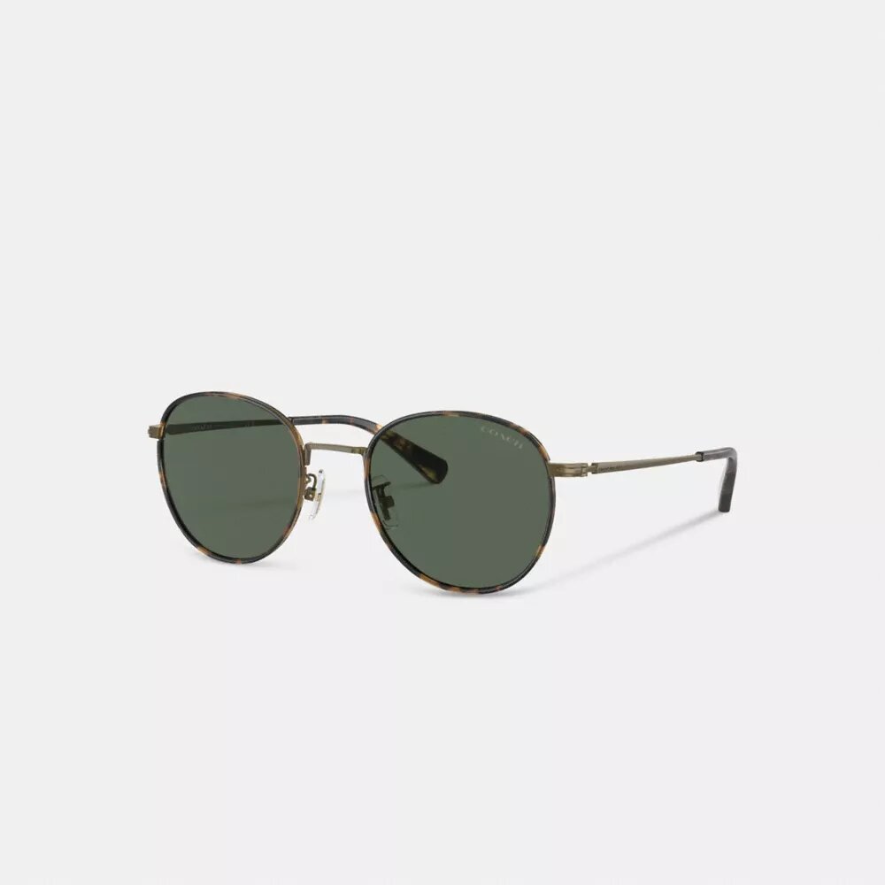 Runde Windsor-Sonnenbrille aus Metall