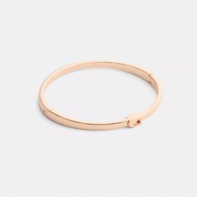 Schlanker Armreif mit Scharnier im charakteristischen Design