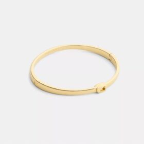 Schlanker Armreif mit Scharnier im charakteristischen Design