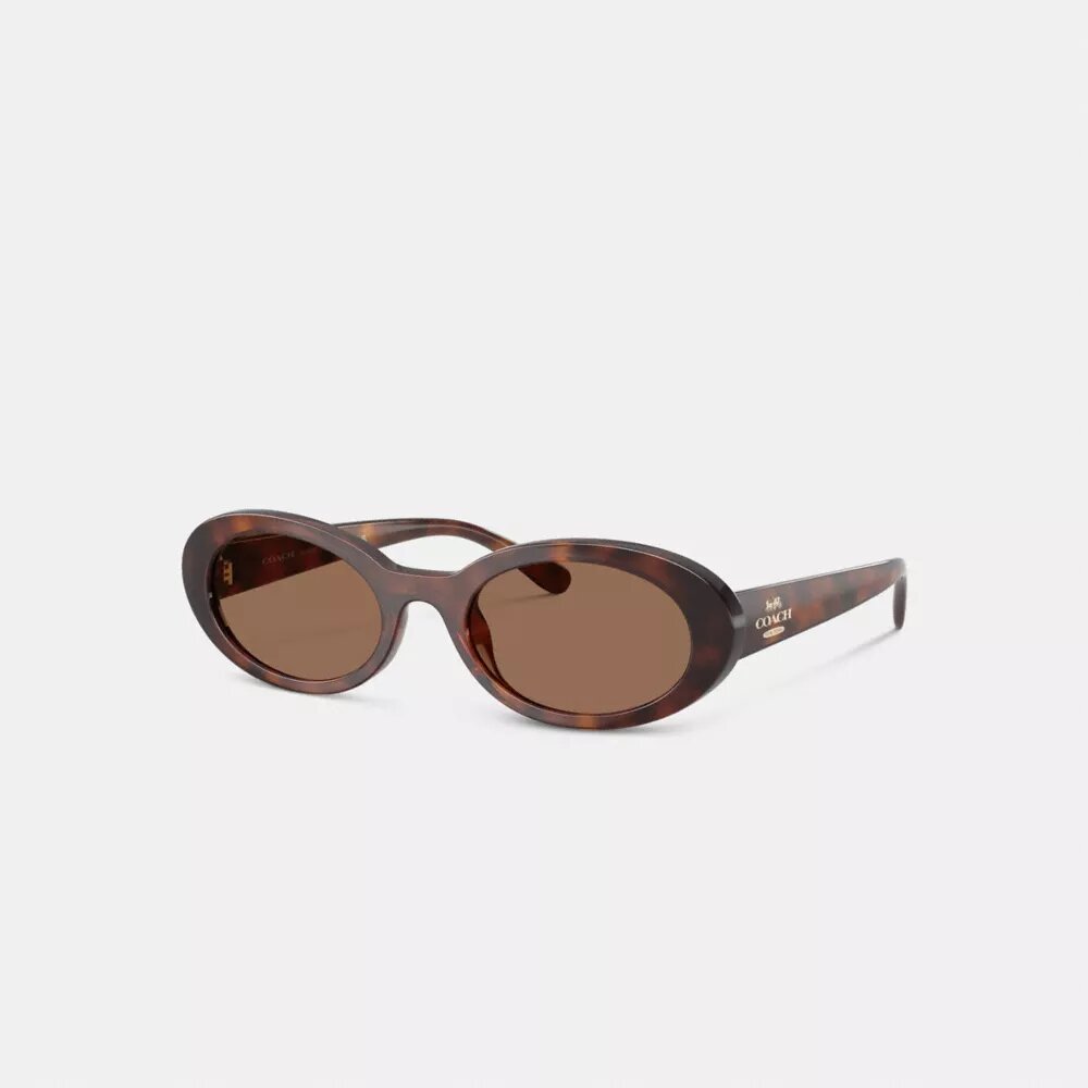 Schmale ovale Sonnenbrille