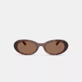 Schmale ovale Sonnenbrille