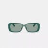 Schmale rechteckige Sonnenbrille