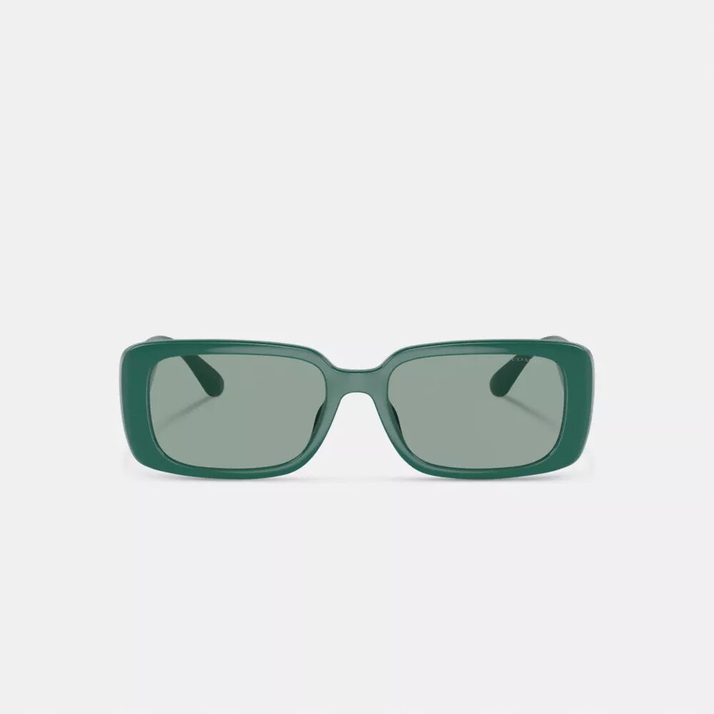 Schmale rechteckige Sonnenbrille