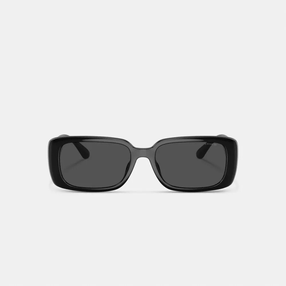Schmale rechteckige Sonnenbrille