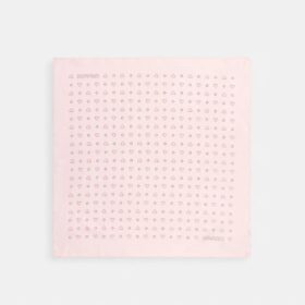 Seiden-Bandana mit gepunktetem Herz-Print